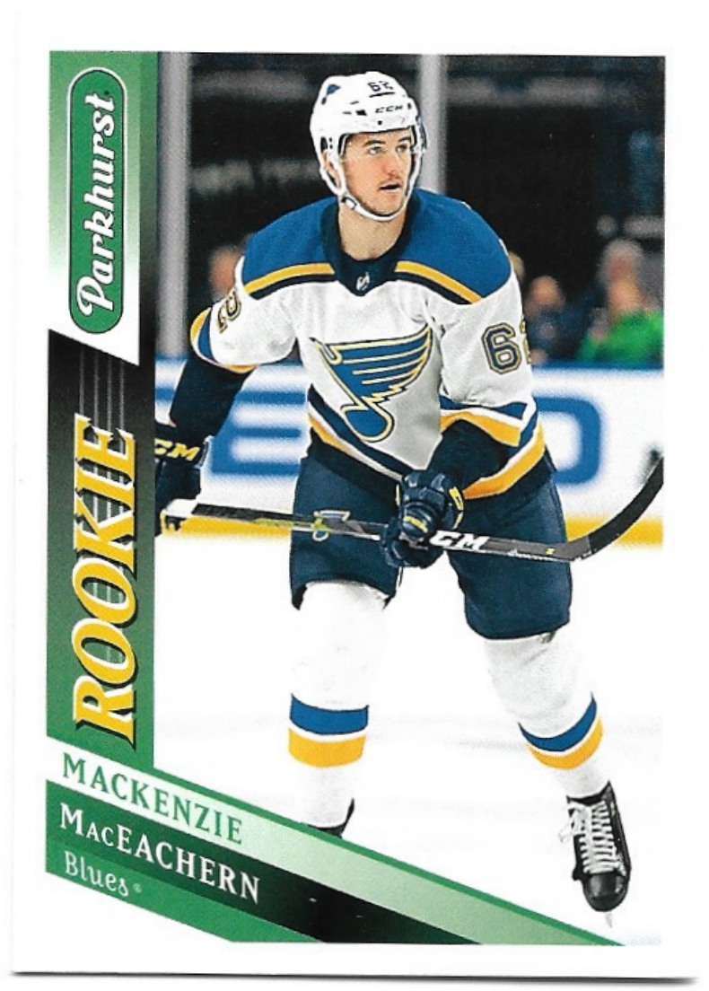 Rookie MACKENZIE MACEACHERN 19-20 UD Parkhurst