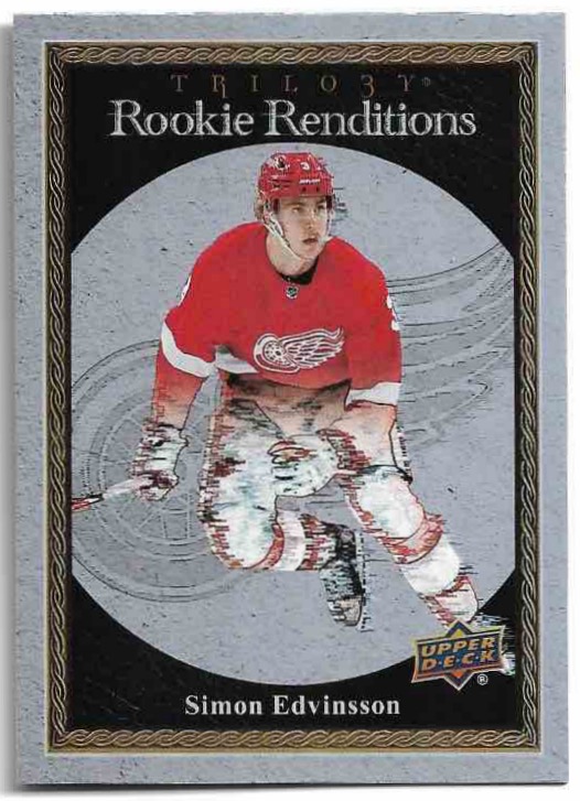 Rookie Renditions SIMON EDVINSSON 23-24 UD Trilogy