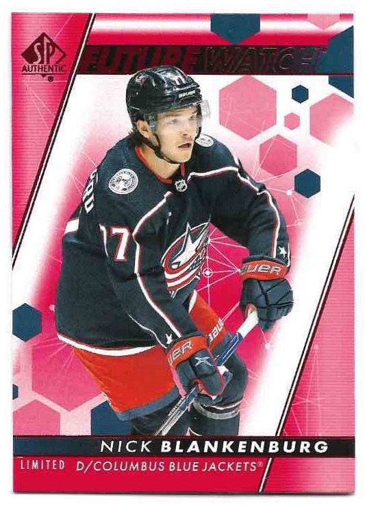 Rookie Limited Red Future Watch NICK BLANKENBURG 22-23 UD SP Authentic
