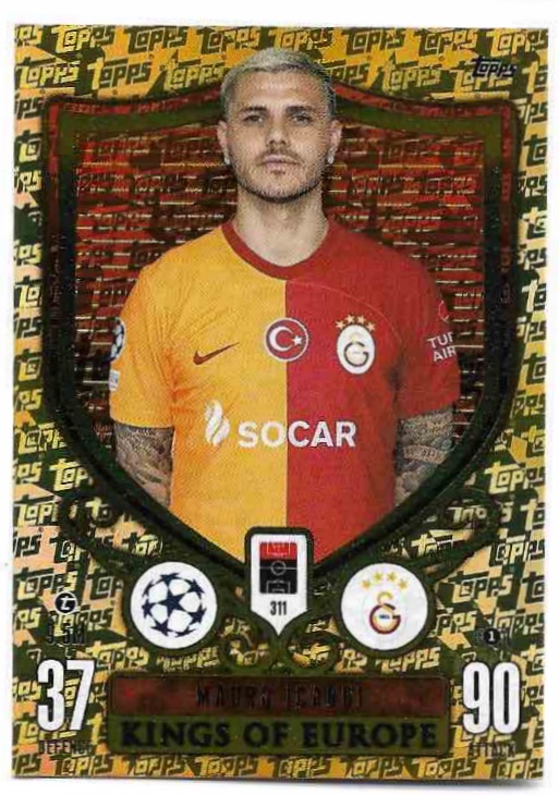 Kings of Europe MAURO ICARDI 23-24 Match Attax Extra UCL