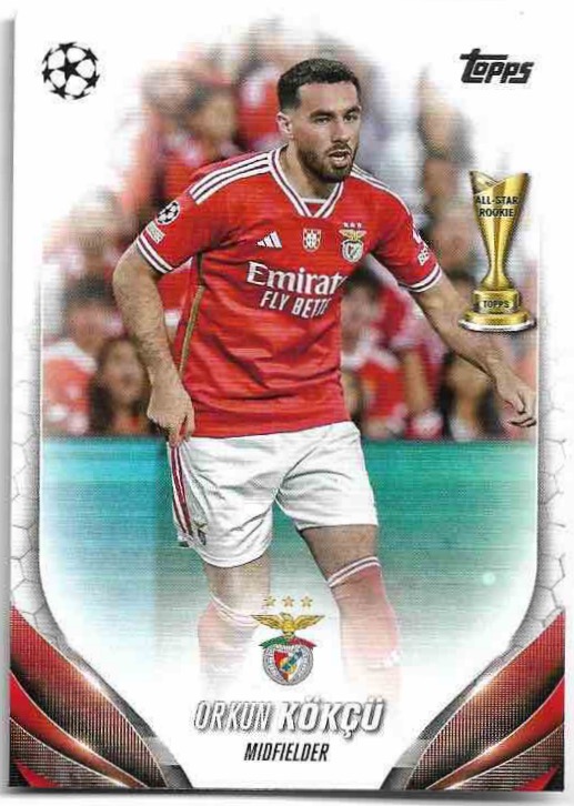 ORKUN KOKCU 23-24 Topps UEFA Club Competitions