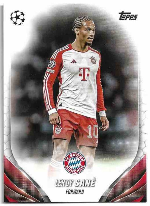 LEROY SANE 23-24 Topps UEFA Club Competitions