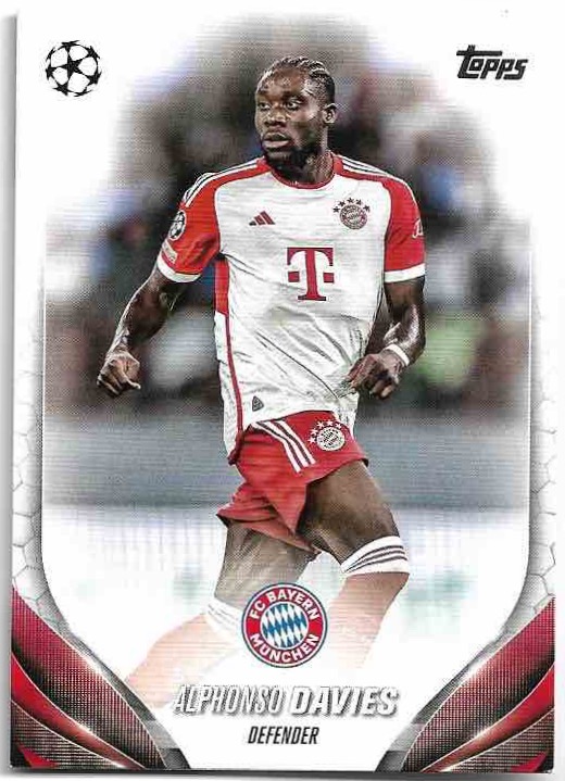 ALPHONSO DAVIES 23-24 Topps UEFA Club Competitions