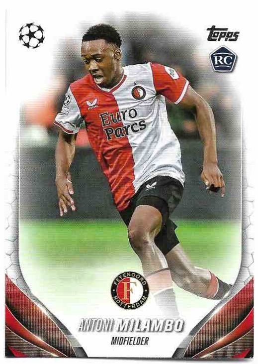 Rookie ANTONI MILAMBO 23-24 Topps UEFA Club Competitions