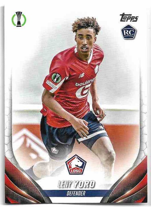 Rookie LENY YORO 23-24 Topps UEFA Club Competitions