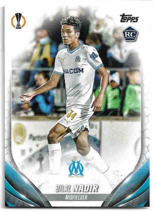 Rookie BILAL NADIR 23-24 Topps UEFA Club Competitions