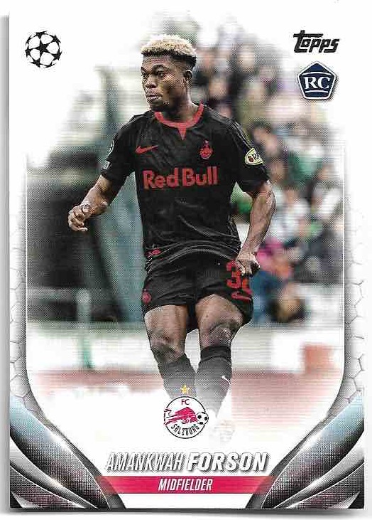 Rookie AMANKWAH FORSON 23-24 Topps UEFA Club Competitions