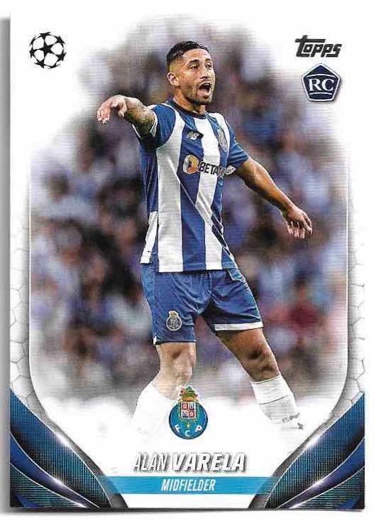 Rookie ALAN VARELA 23-24 Topps UEFA Club Competitions