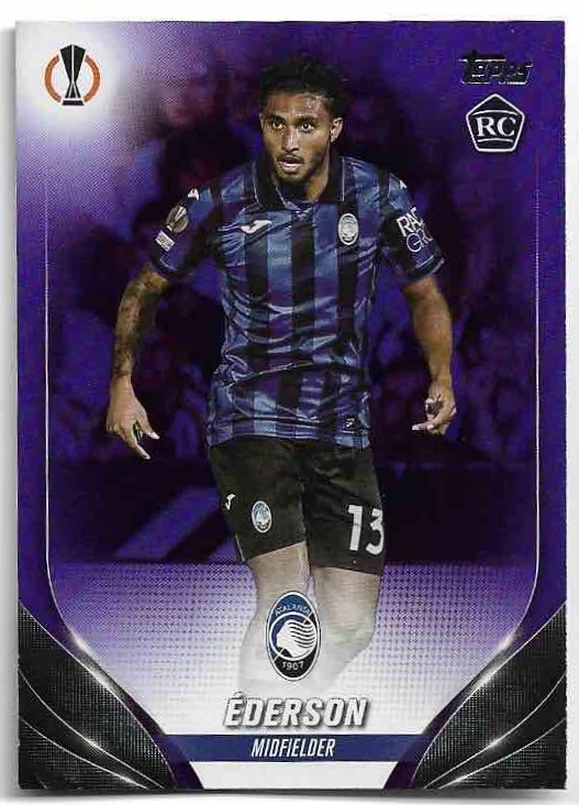 Rookie Purple EDERSON 23-24 Topps UEFA Club Competitions /299