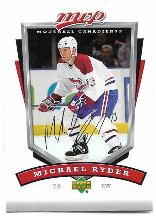 MICHAEL RYDER 06-07 UD MVP