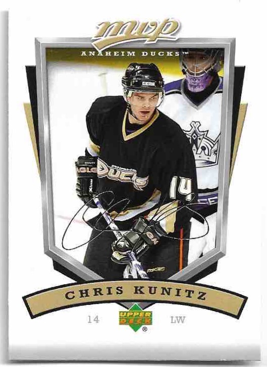 CHRIS KUNITZ 06-07 UD MVP