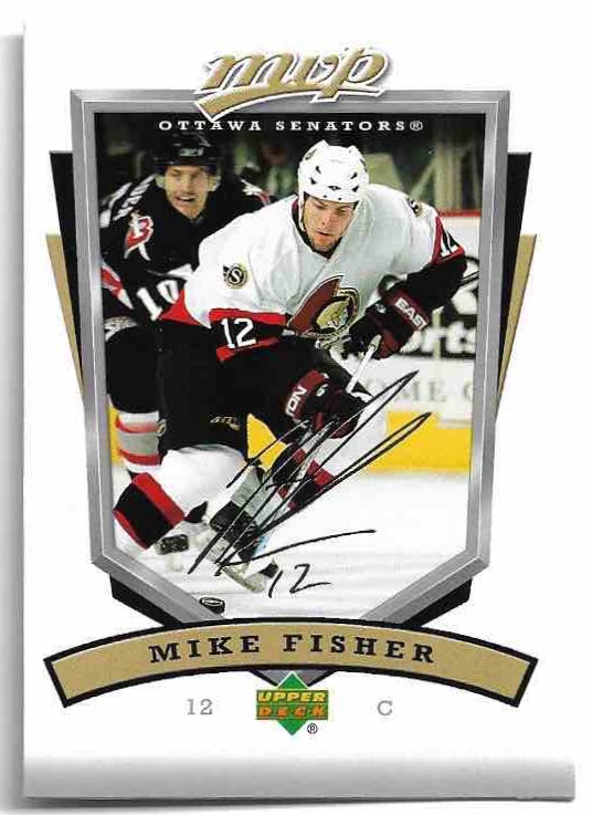 MIKE FISHER 06-07 UD MVP