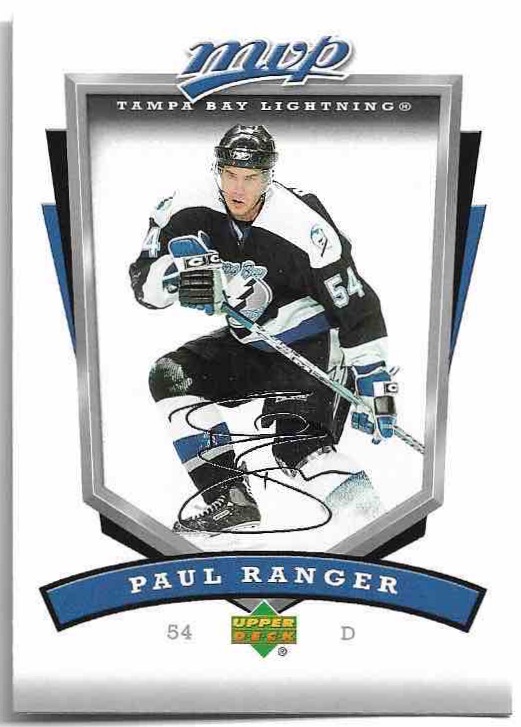 PAUL RANGER 06-07 UD MVP