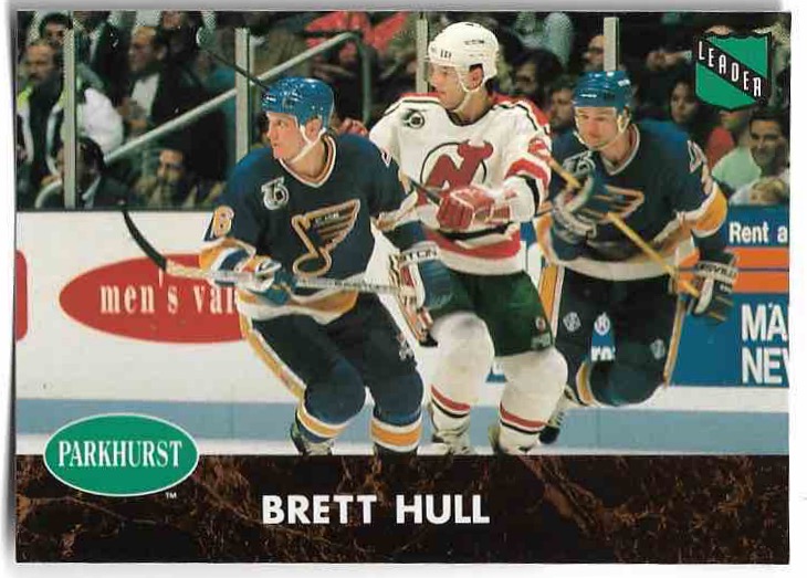 Goal Leader BRETT HULL 91-92 Parkhurst