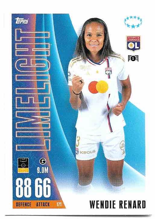 Limelight WENDIE RENARD 23-24 Match Attax Extra UCL