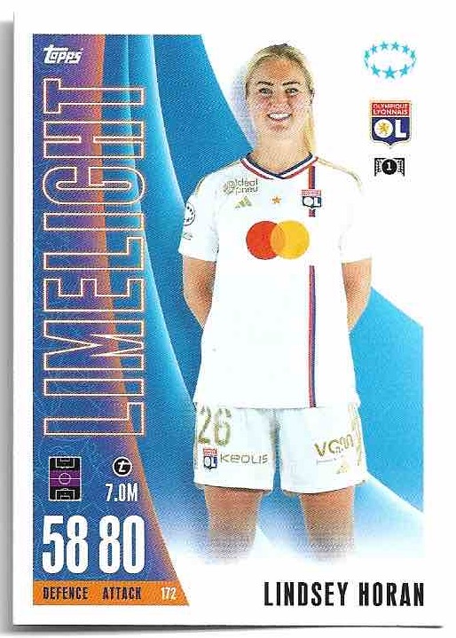 Limelight LINDSEY HORAN 23-24 Match Attax Extra UCL