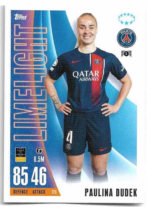 Limelight PAULINA DUDEK 23-24 Match Attax Extra UCL