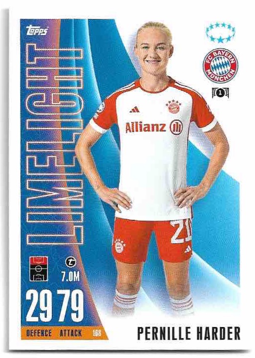 Limelight PERNILLE HARDER 23-24 Match Attax Extra UCL