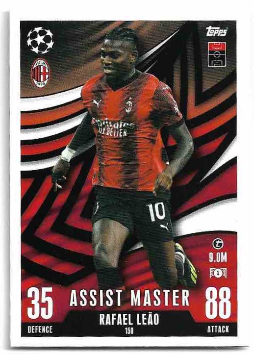 Assist Master RAFAEL LEAO 23-24 Match Attax Extra UCL