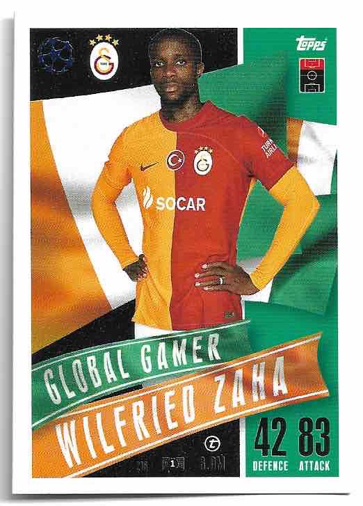 Global Gamer WILFRIED ZAHA 23-24 Match Attax Extra UCL