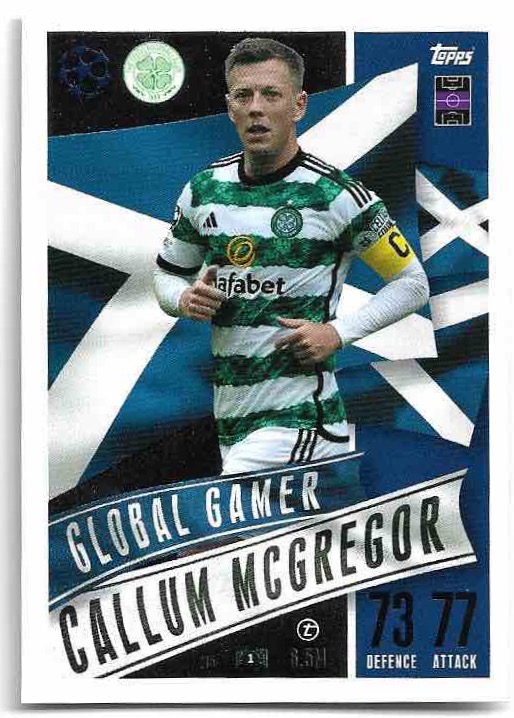 Global Gamer CALLUM MCGREGOR 23-24 Match Attax Extra UCL