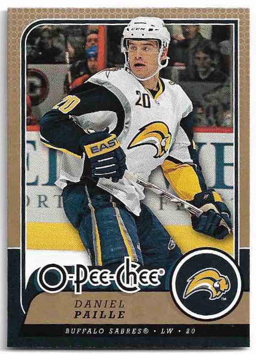 DANIEL PAILLE 08-09 UD O-Pee-Chee OPC