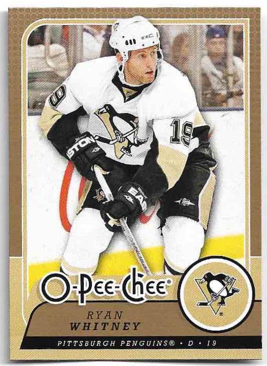 RYAN WHITNEY 08-09 UD O-Pee-Chee OPC