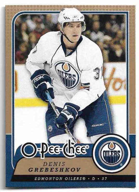 DENIS GREBESHKOV 08-09 UD O-Pee-Chee OPC