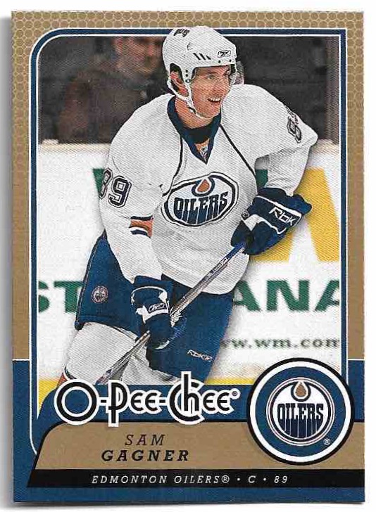 SAM GAGNER 08-09 UD O-Pee-Chee OPC