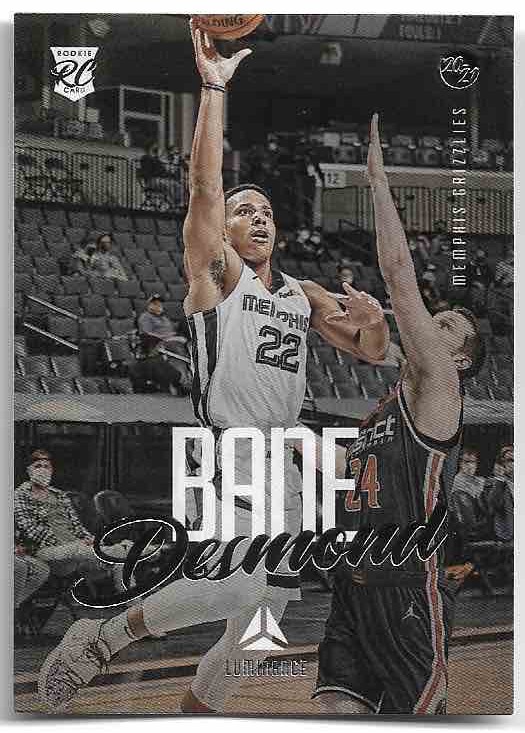 Rookie Luminance DESMOND BANE 20-21 Panini Chronicles Basketball