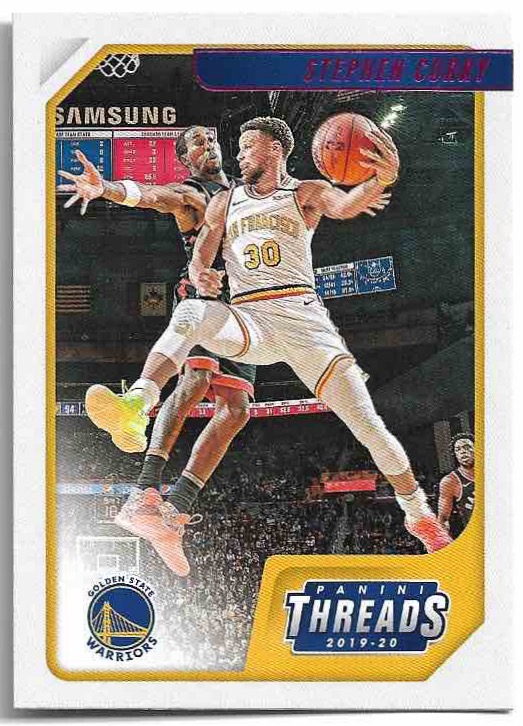 Pink Threads STEPHEN CURRY 19-20 Panini Chronicles Basketball