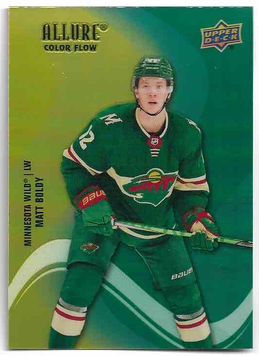 Rookie Yellow-Green Color Flow MATT BOLDY 22-23 UD Allure