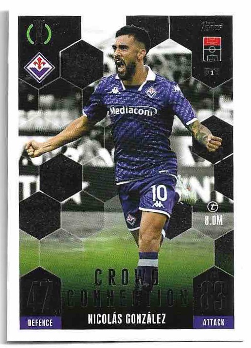 Crowd Connection NICOLAS GONZALEZ 23-24 Match Attax Extra UCL