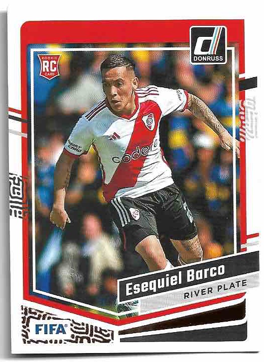 Rookie ESEQUIEL BARCO 23-24 Panini Donruss Soccer