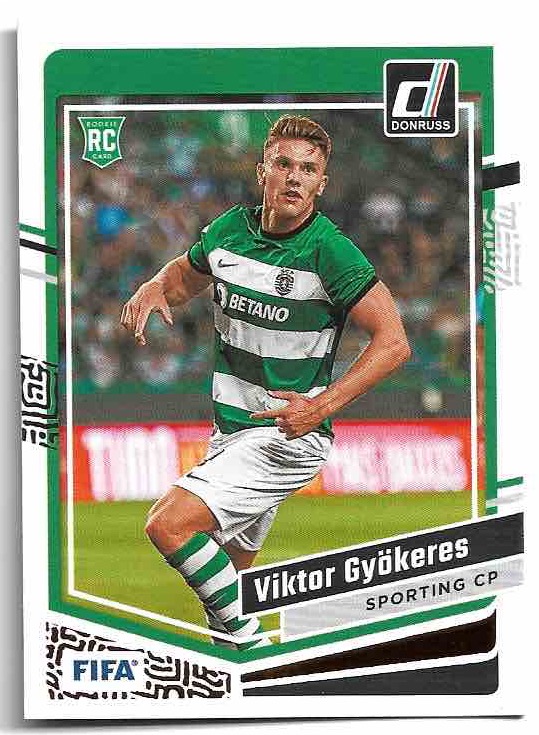 Rookie VIKTOR GYOKERES 23-24 Panini Donruss Soccer