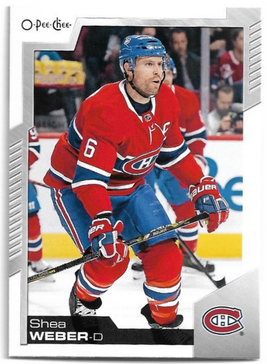 SHEA WEBER 20-21 UD O-Pee-Chee OPC