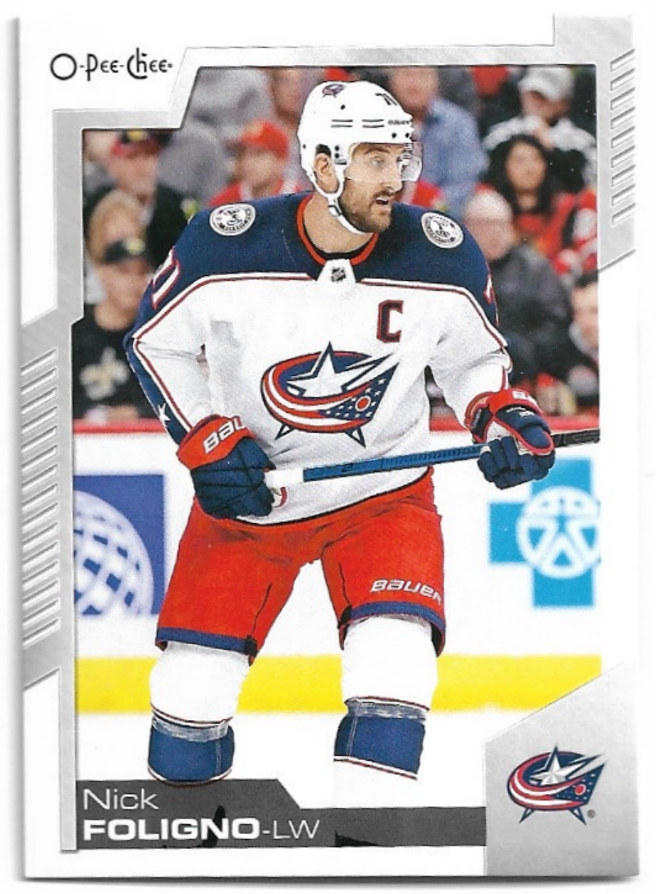 NICK FOLIGNO 20-21 UD O-Pee-Chee OPC