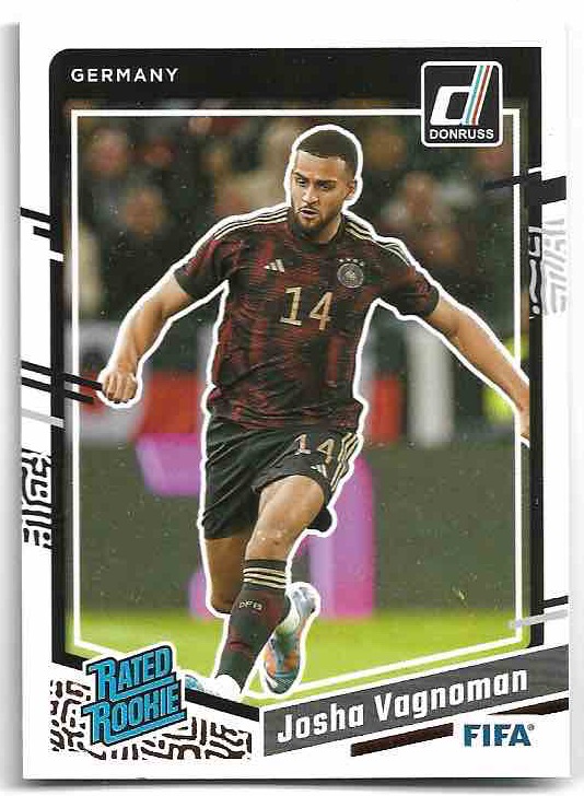 Rated Rookie JOSHA VAGNOMAN 23-24 Panini Donruss Soccer