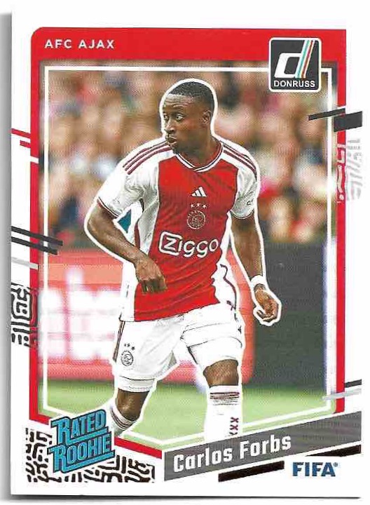 Rated Rookie CARLOS FORBS 23-24 Panini Donruss Soccer