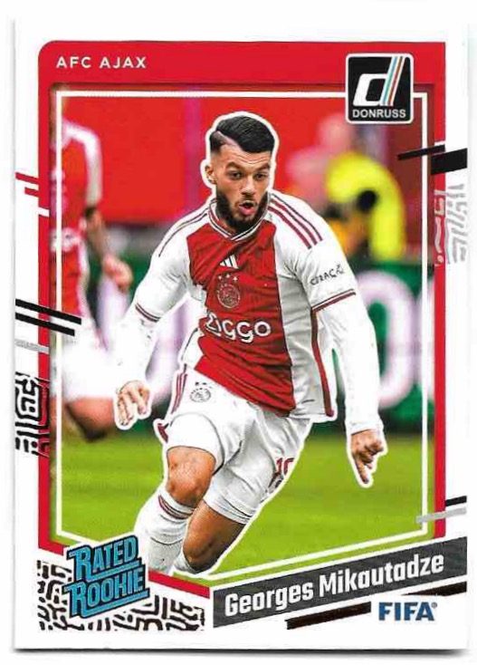 Rated Rookie GEORGES MIKAUTADZE 23-24 Panini Donruss Soccer