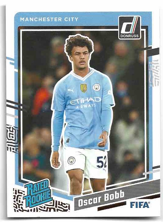 Rated Rookie OSCAR BOBB 23-24 Panini Donruss Soccer