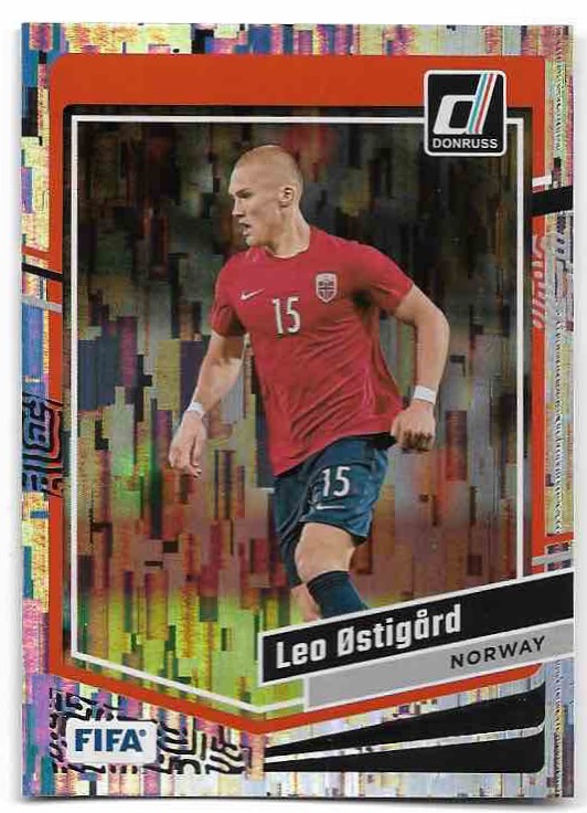 Silver LEO OSTIGARD 23-24 Panini Donruss Soccer