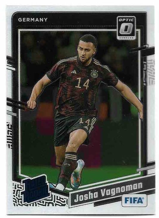 Rated Rookie Optic JOSHA VAGNOMAN 23-24 Panini Donruss Soccer