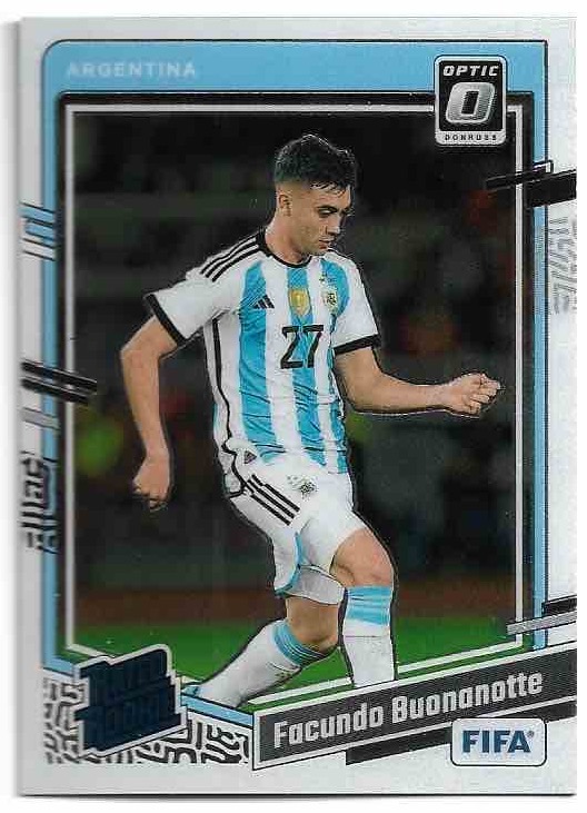 Rated Rookie Optic FACUNDO BUONANOTTE 23-24 Panini Donruss Soccer