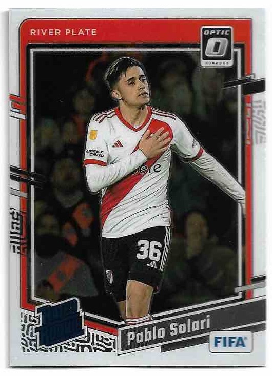 Rated Rookie Optic PABLO SOLARI 23-24 Panini Donruss Soccer