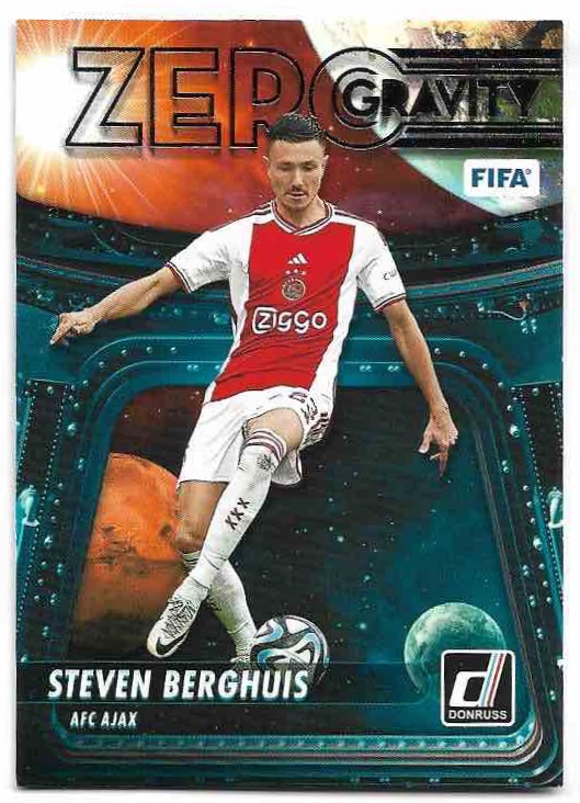 Silver Zero Gravity STEVEN BERGUIS 23-24 Panini Donruss Soccer