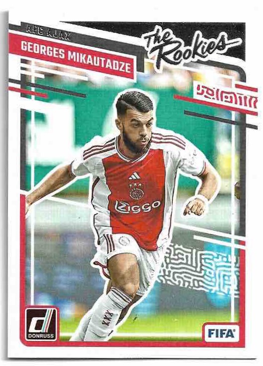 Silver The Rookies GEORGES MIKAUTADZE 23-24 Panini Donruss Soccer