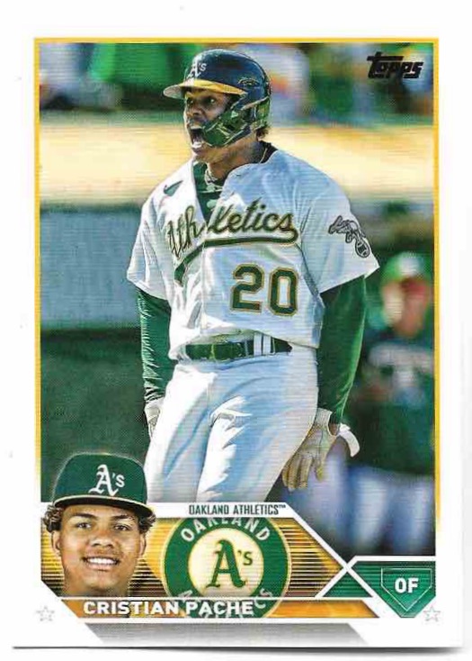 CRISTIAN PACHE 2023 Topps Series 1 Baseball