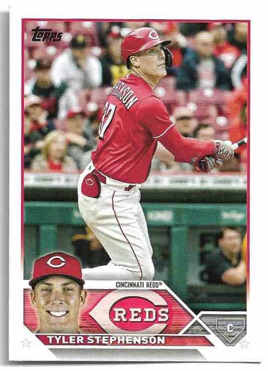 TYLER STEPHENSON 2023 Topps Series 1 Baseball