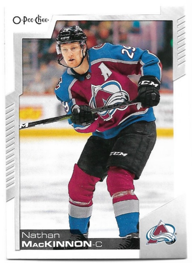 NATHAN MACKINNON 20-21 UD O-Pee-Chee OPC